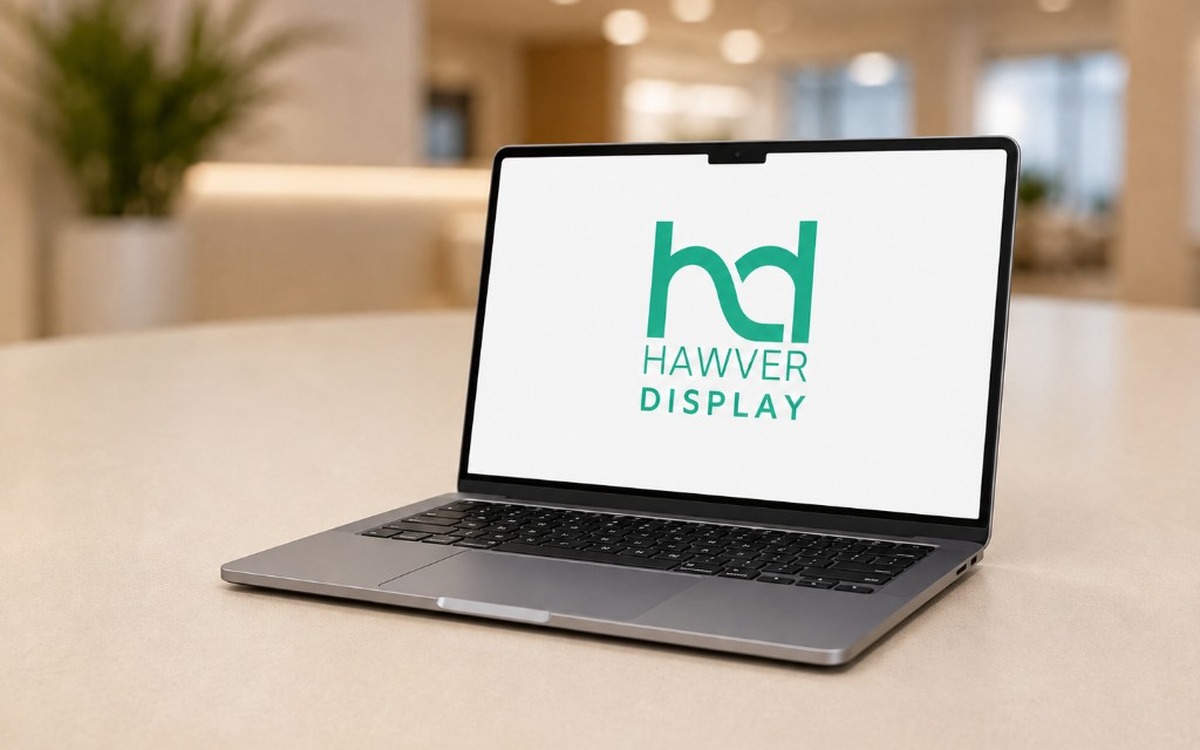 Hawver Display articles and insights on laptop
