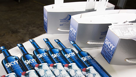 SKYY Vodka production
